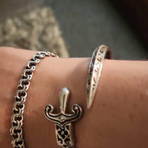 Handmade Adjustable Cuff Bangle Zulfiqar