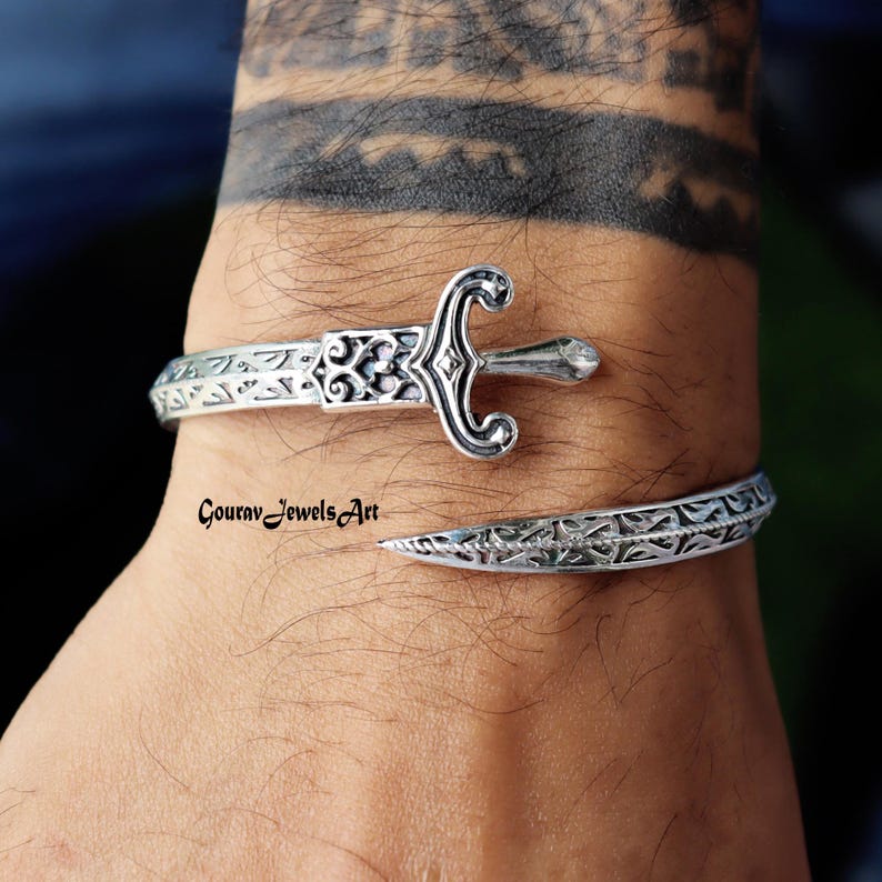 Handmade Adjustable Cuff Bangle Zulfiqar